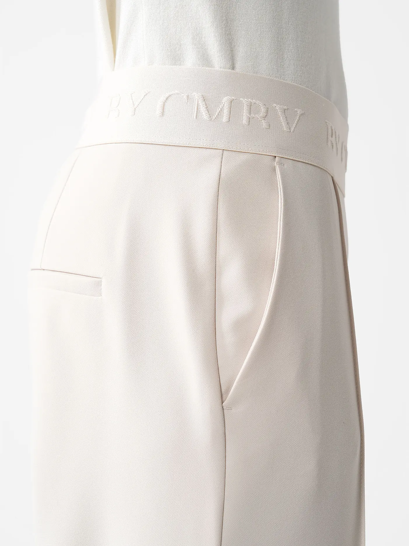 CAMBIO | Hose Flared Fit | creme
