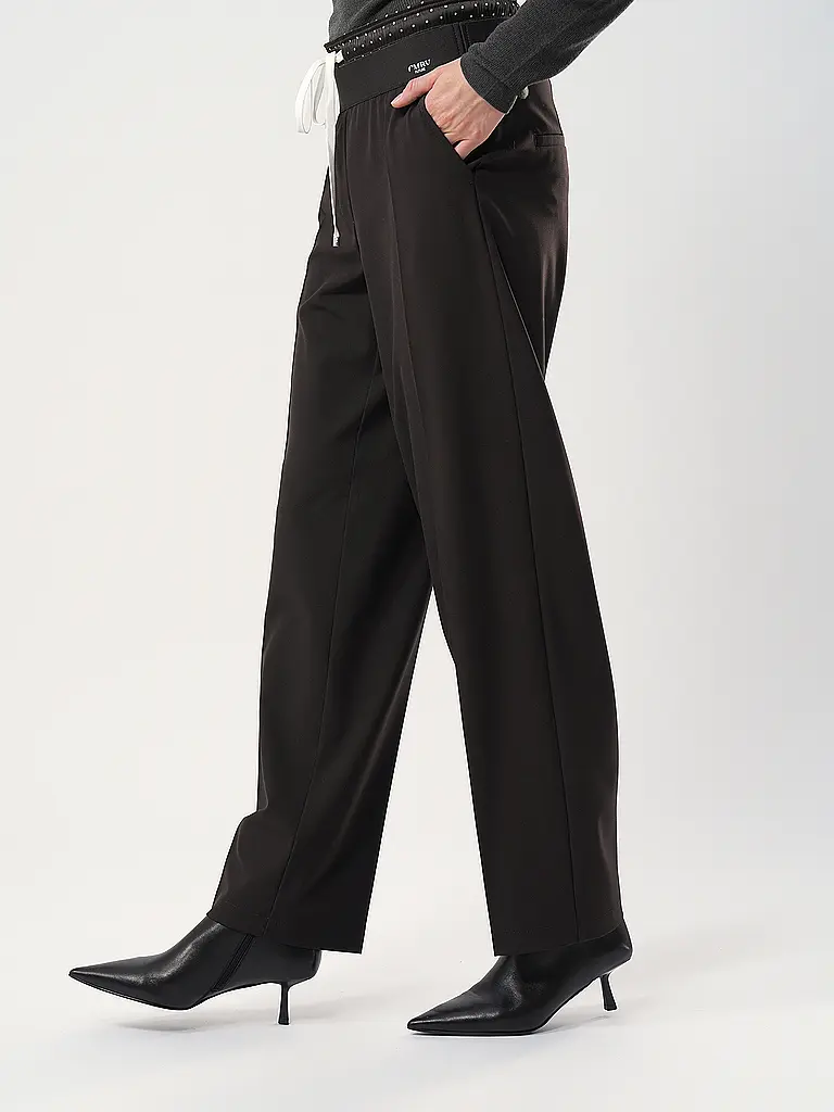 CAMBIO | Hose Jogging Fit EVA | Braun