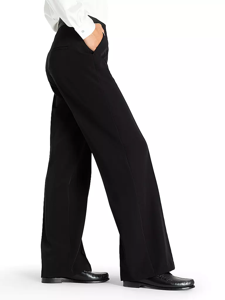 CAMBIO | Hose Wide Leg AVA | schwarz