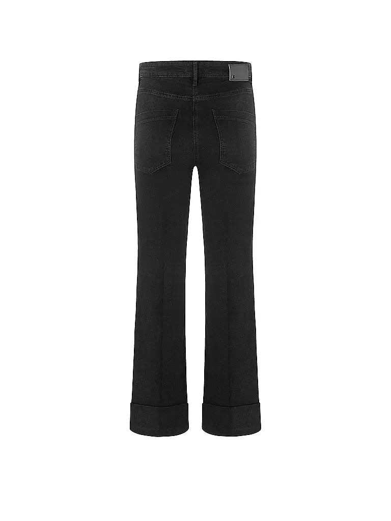 CAMBIO | Jeans Flared Fit FAE | schwarz