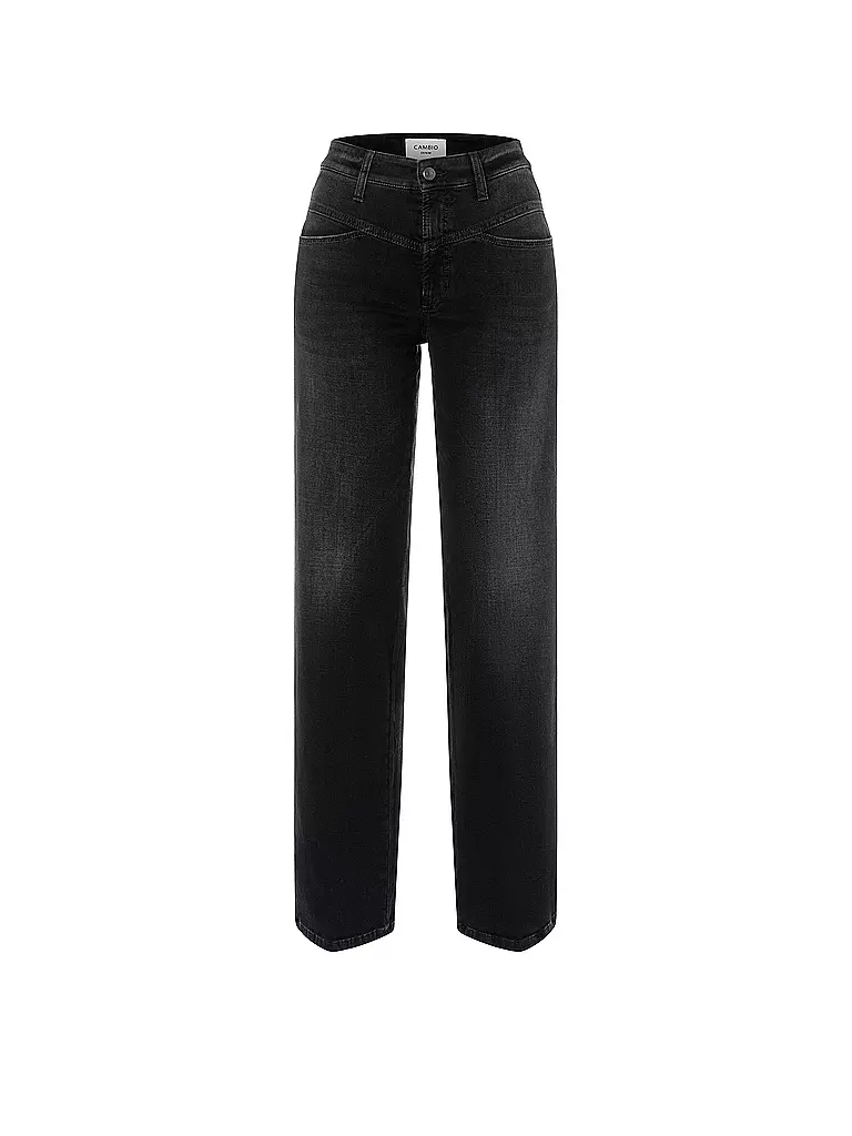 CAMBIO | Jeans Straight - Fit Aimee seam | schwarz