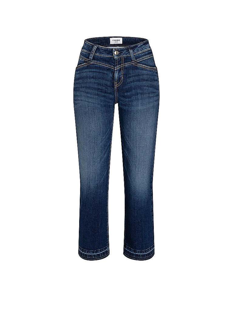 CAMBIO | Jeans Straight Fit " Casey " 7/8 | blau