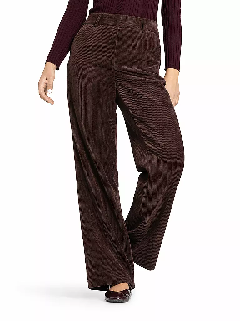 CAMBIO | Marlenehose AMELIE  | braun