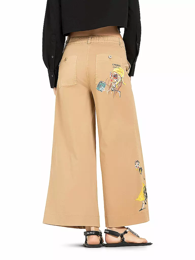 CAMBIO | Marlenehose CLEMENTINE | beige