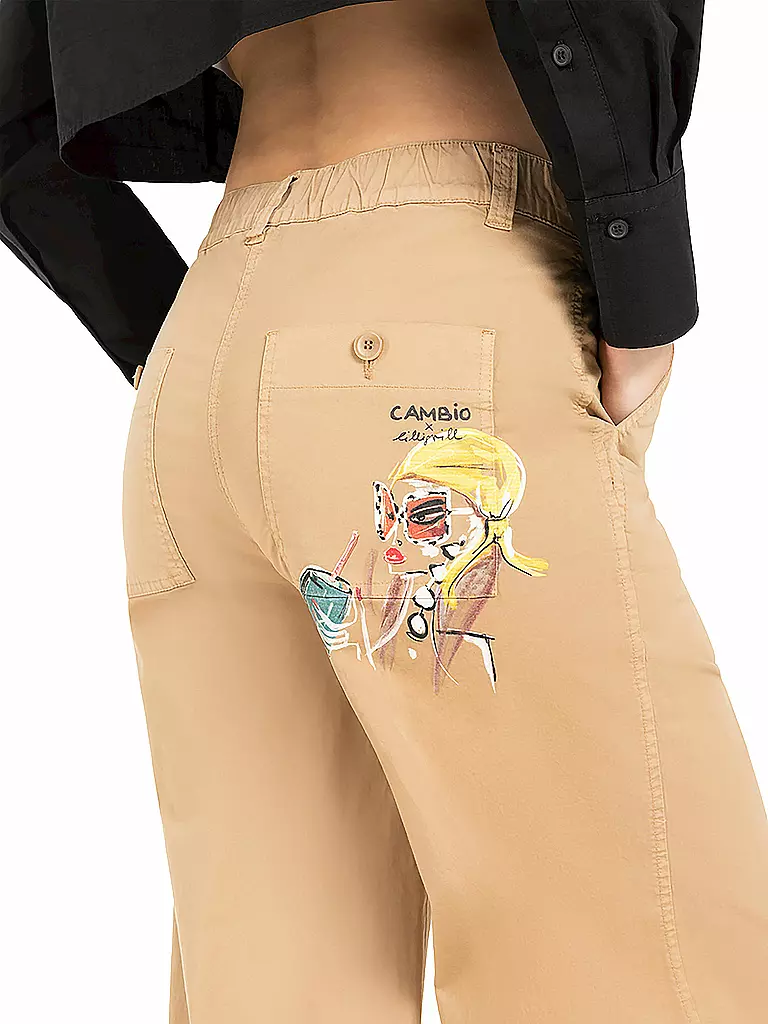 CAMBIO | Marlenehose CLEMENTINE | beige