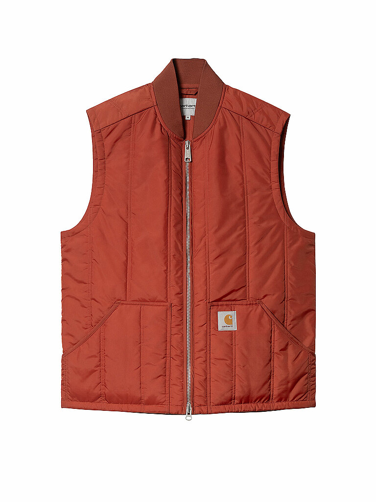 CARHARTT WIP Steppgilet LACHLAN orange