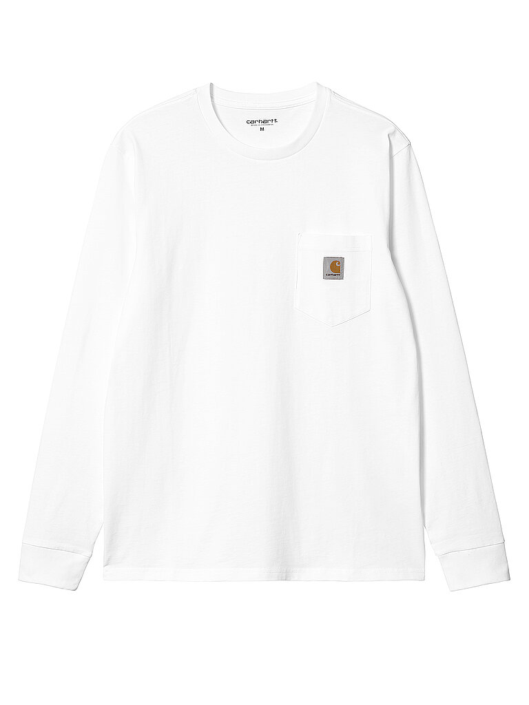 CARHARTT WIP Langarmshirt weiss