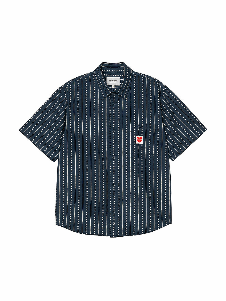 CARHARTT WIP Hemd Regular Fit DREWE dunkelblau