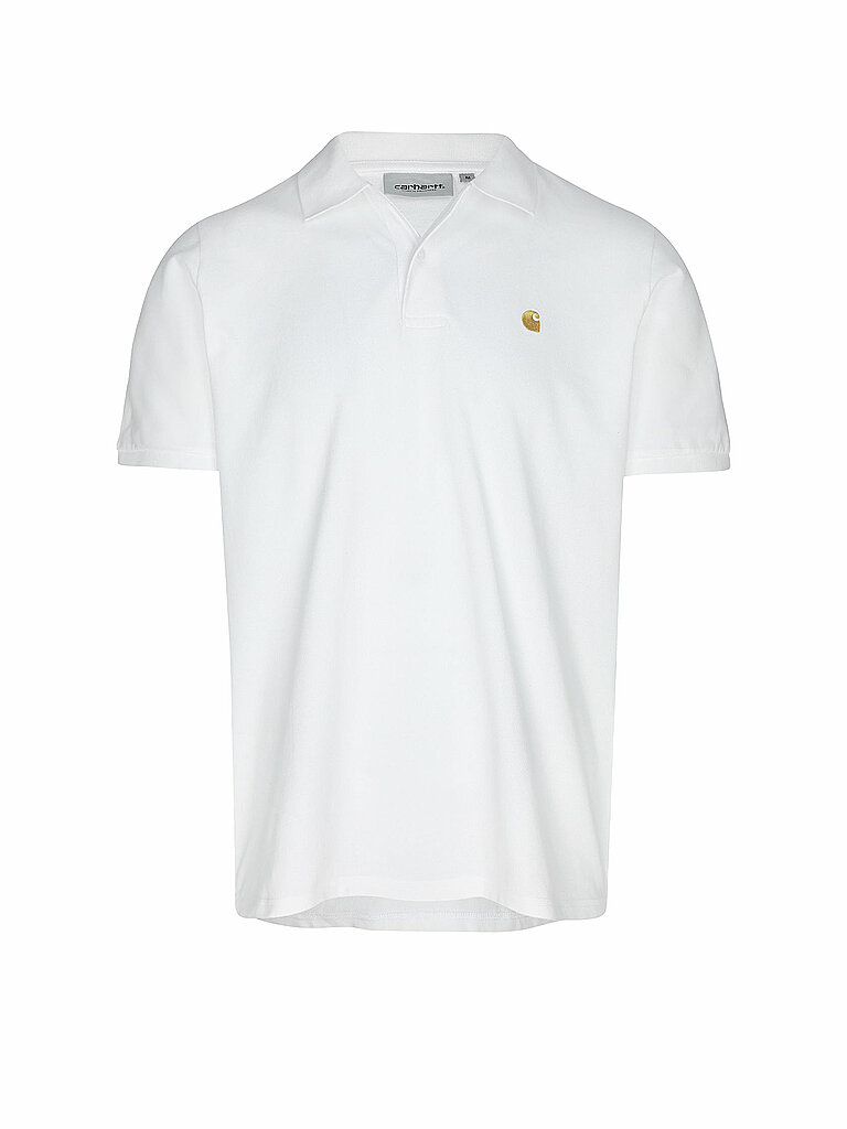 CARHARTT WIP Poloshirt CHASE weiss