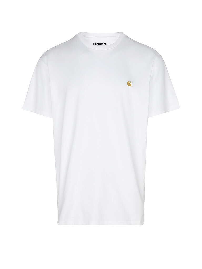 CARHARTT WIP T-Shirt CHASE weiss | XS