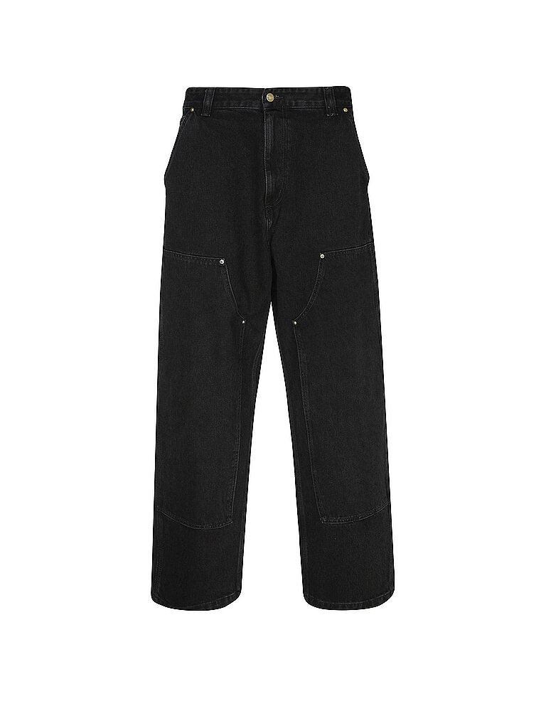 CARHARTT WIP Jeans Baggy Fit NASH DOUBLE KNEE PANT schwarz | XL