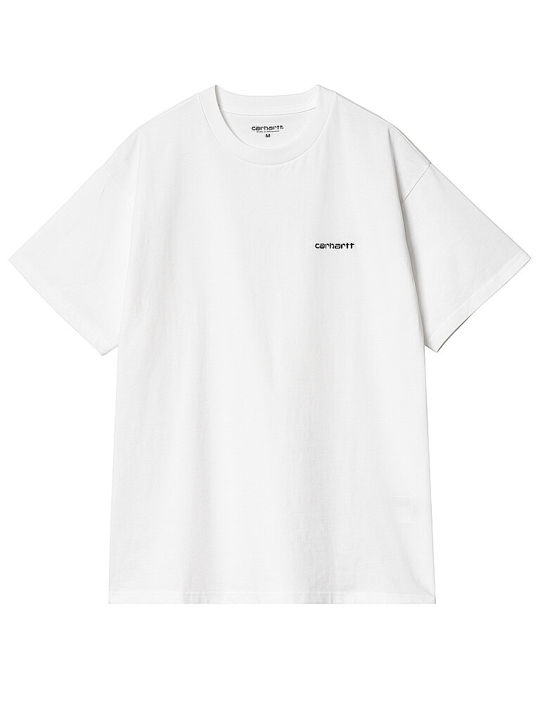 CARHARTT WIP T-Shirt SCRIPT EMBROIDERY weiss | M