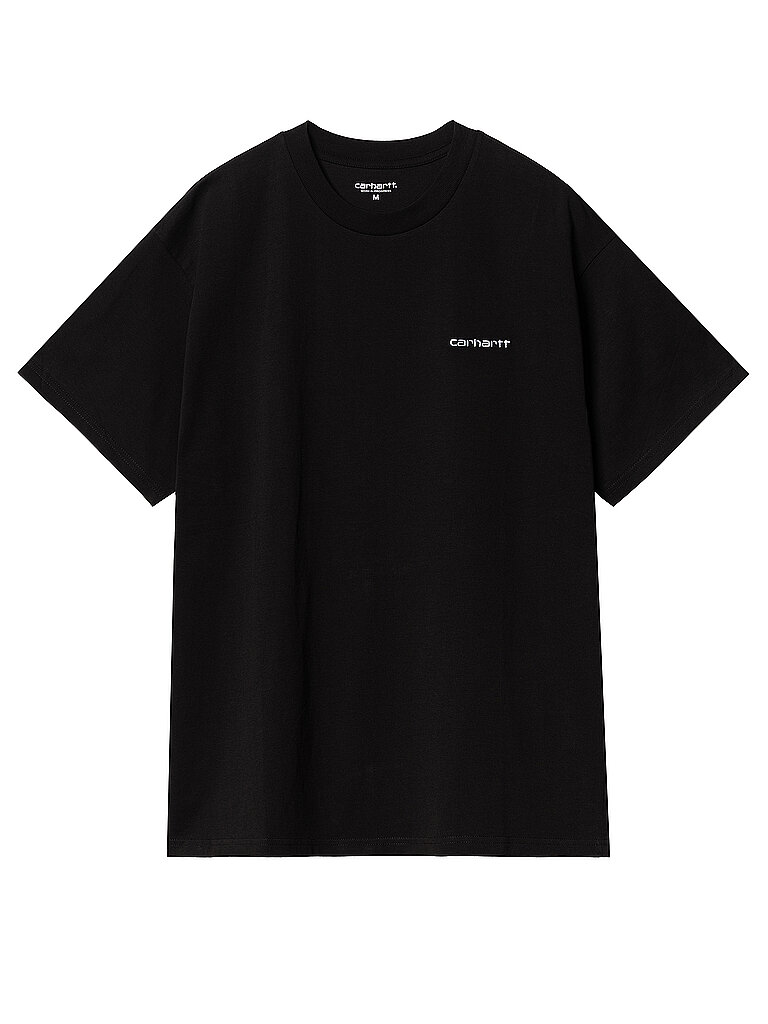 T-Shirt SCRIPT EMBROIDERY schwarz XS herren