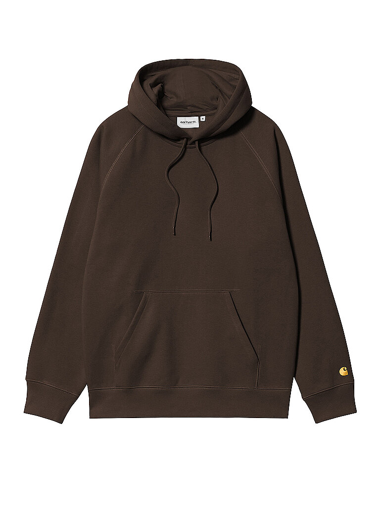 CARHARTT WIP Kapuzensweater - Hoodie CHASE braun | XS