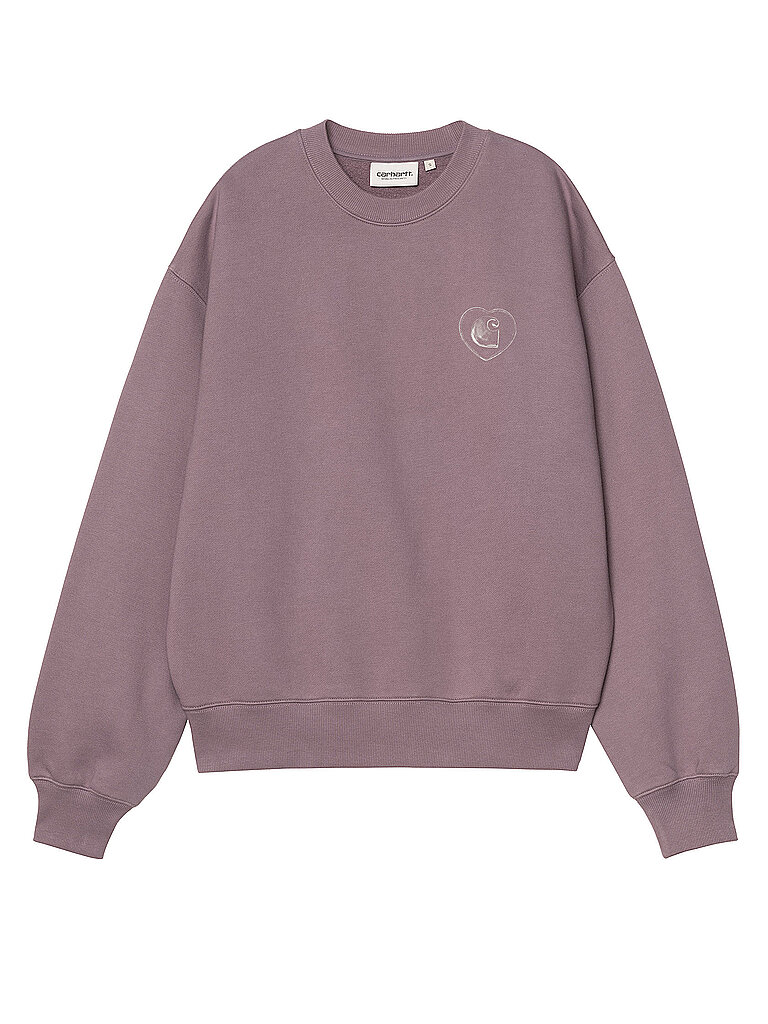 CARHARTT WIP Sweater HEARTS OF HARTTS lila | S