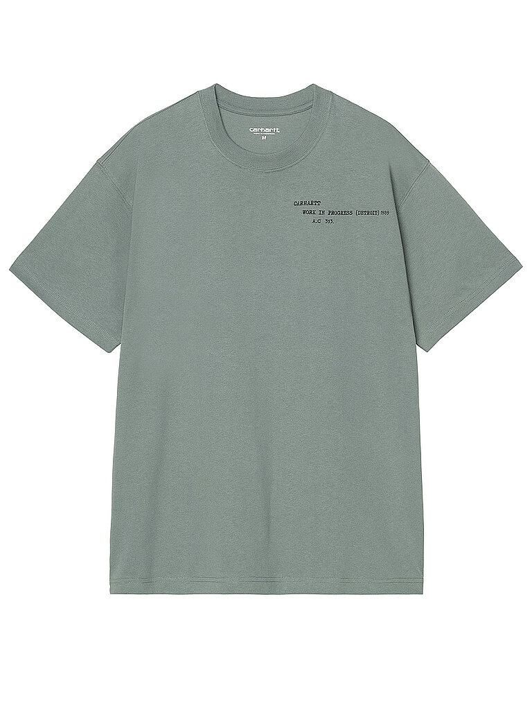 CARHARTT WIP T-Shirt PUNCHED grün