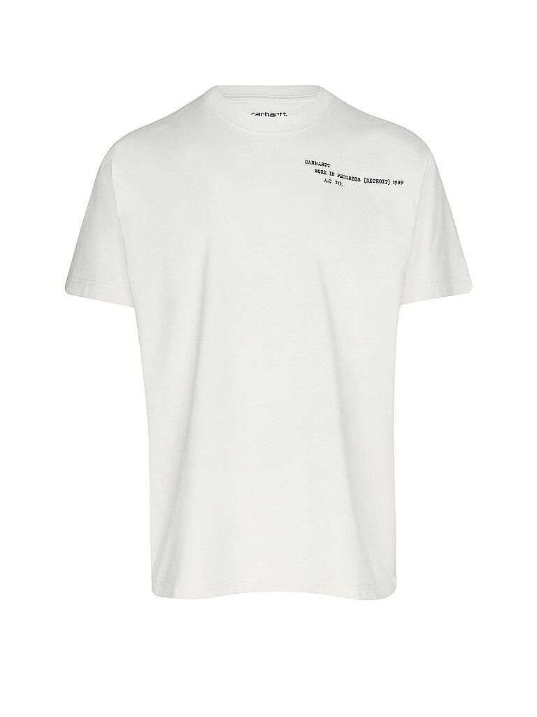 CARHARTT WIP T-Shirt PUNCHED creme