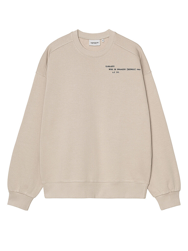 CARHARTT WIP Sweater PUNCHED creme