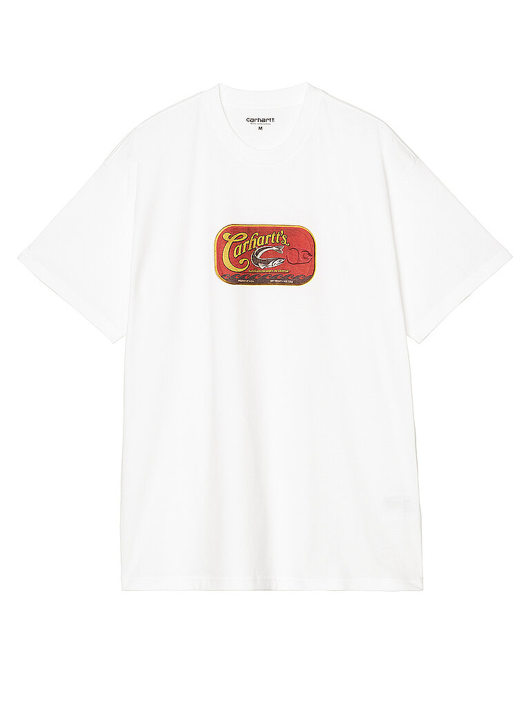 CARHARTT WIP T-Shirt SARDINAS weiss
