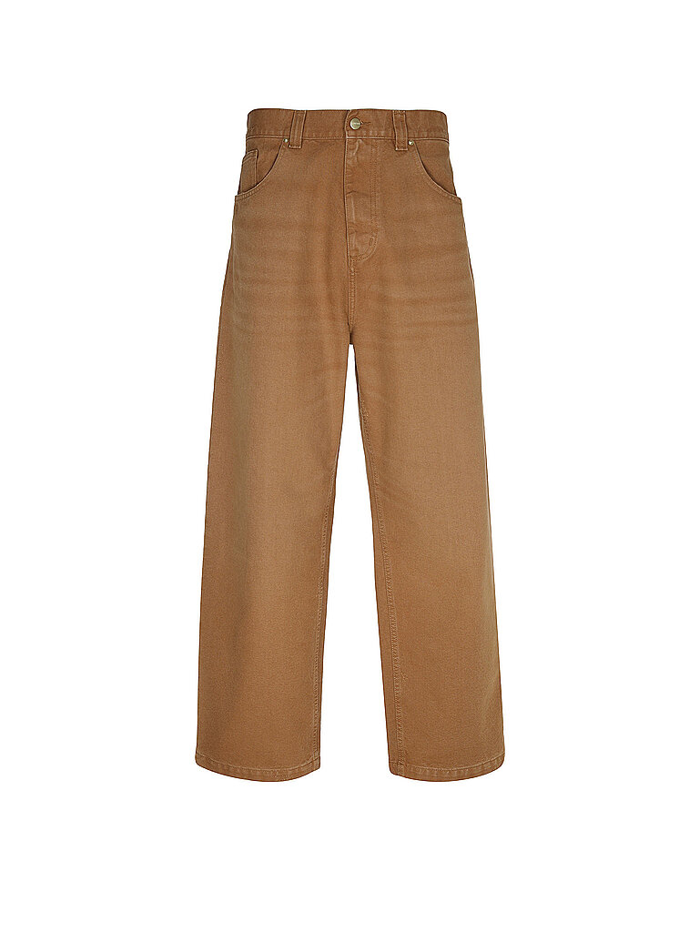 CARHARTT WIP Jeans Baggy Fit BRANDON hellbraun
