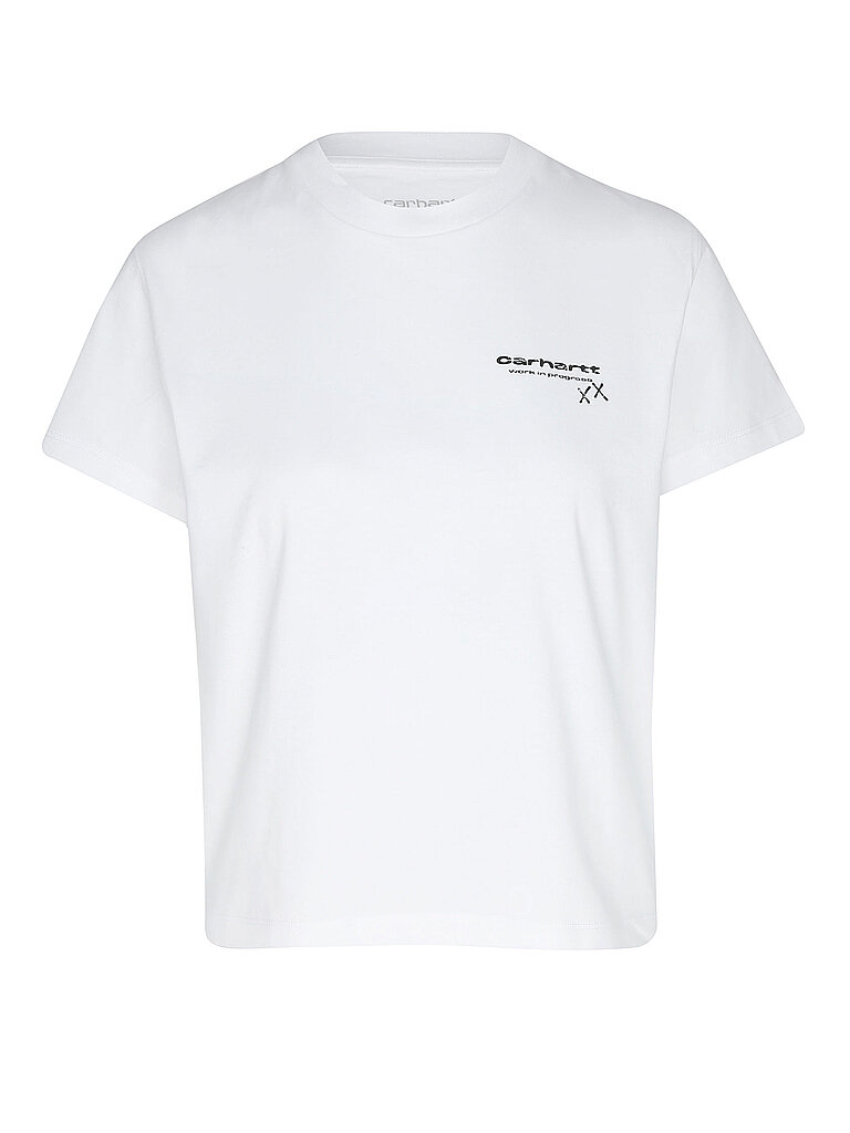 CARHARTT WIP T-Shirt GARBLE weiss | XS