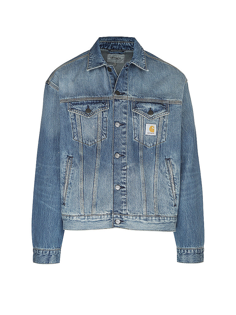 CARHARTT WIP Jeansjacke HELSTON blau | M