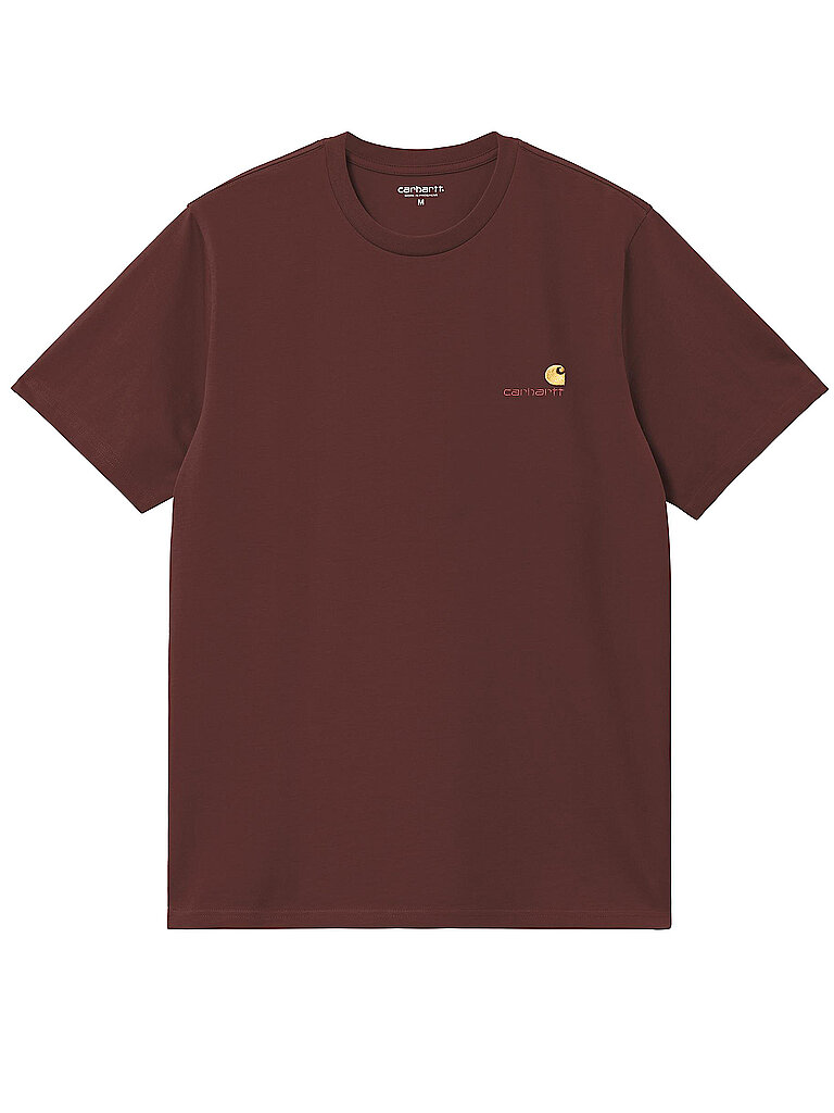 CARHARTT WIP T-Shirt AMERICAN rot | XS