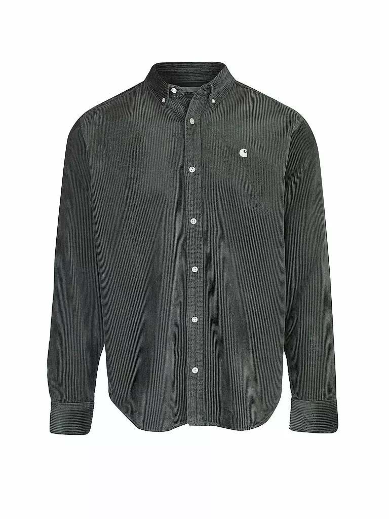 CARHARTT WIP | Cordhemd Loose Fit MADISON  | grün