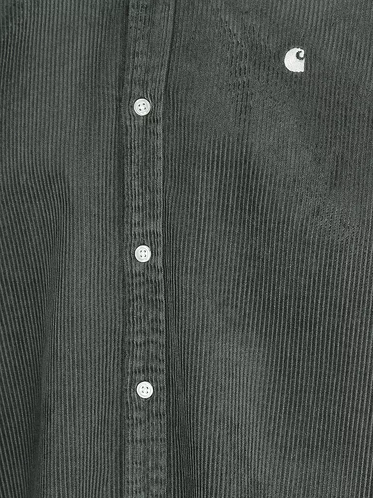 CARHARTT WIP | Cordhemd Loose Fit MADISON  | grün