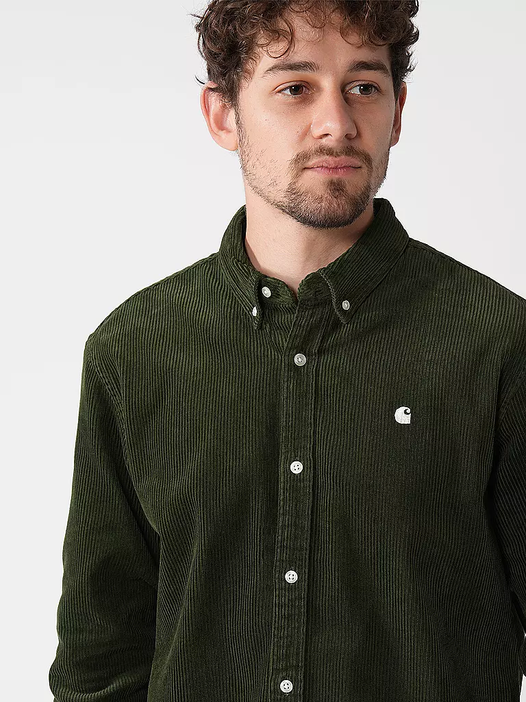 CARHARTT WIP | Cordhemd MADISON | dunkelgrün