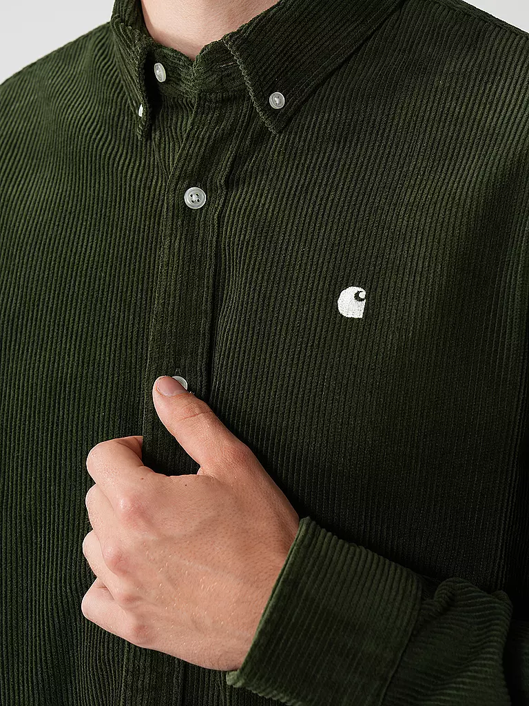 CARHARTT WIP | Cordhemd MADISON | dunkelgrün