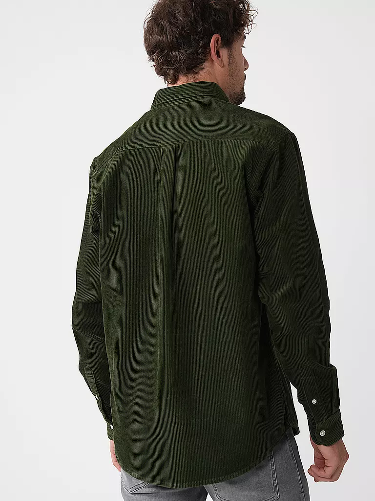 CARHARTT WIP | Cordhemd MADISON | dunkelgrün