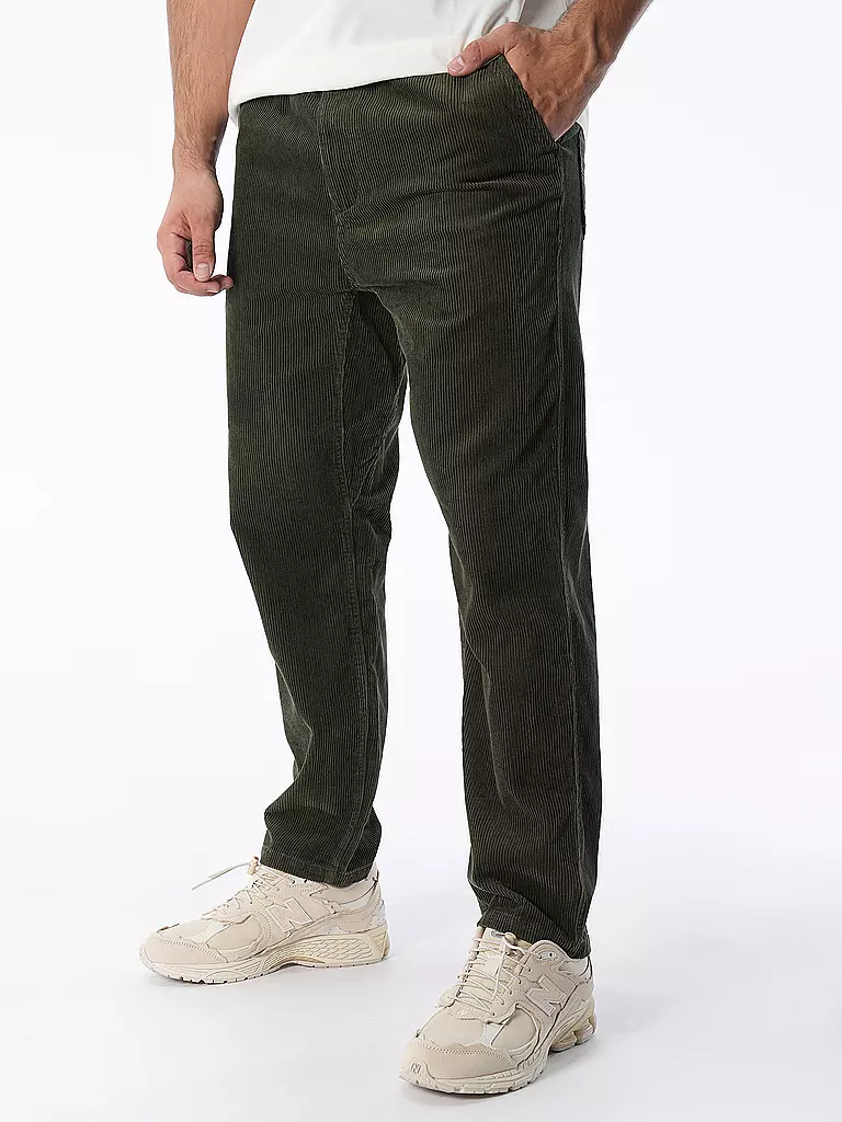 CARHARTT WIP | Cordhose | dunkelgrün