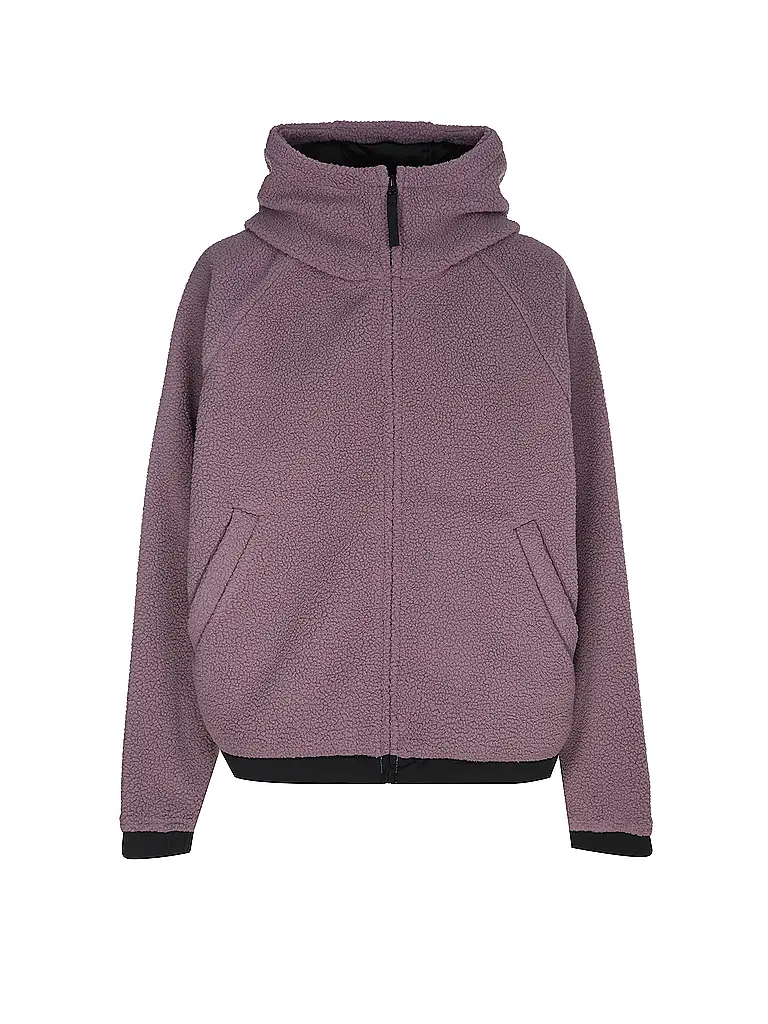CARHARTT WIP | Fleecejacke W'HOODED HELIX | lila