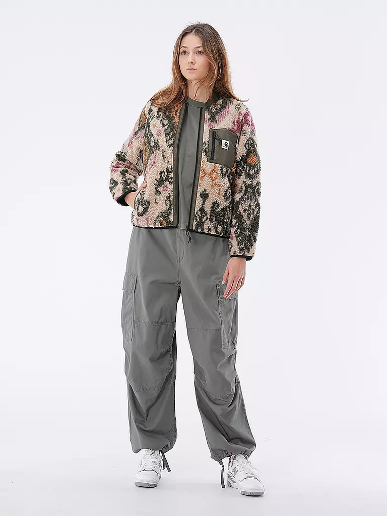 CARHARTT WIP | Jacke in Felloptik JANET | beige