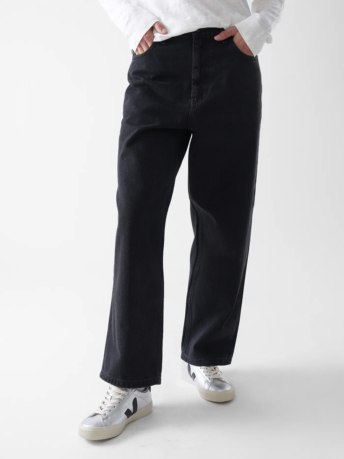 CARHARTT WIP | Jeans Balloon Fit BRANDON | schwarz