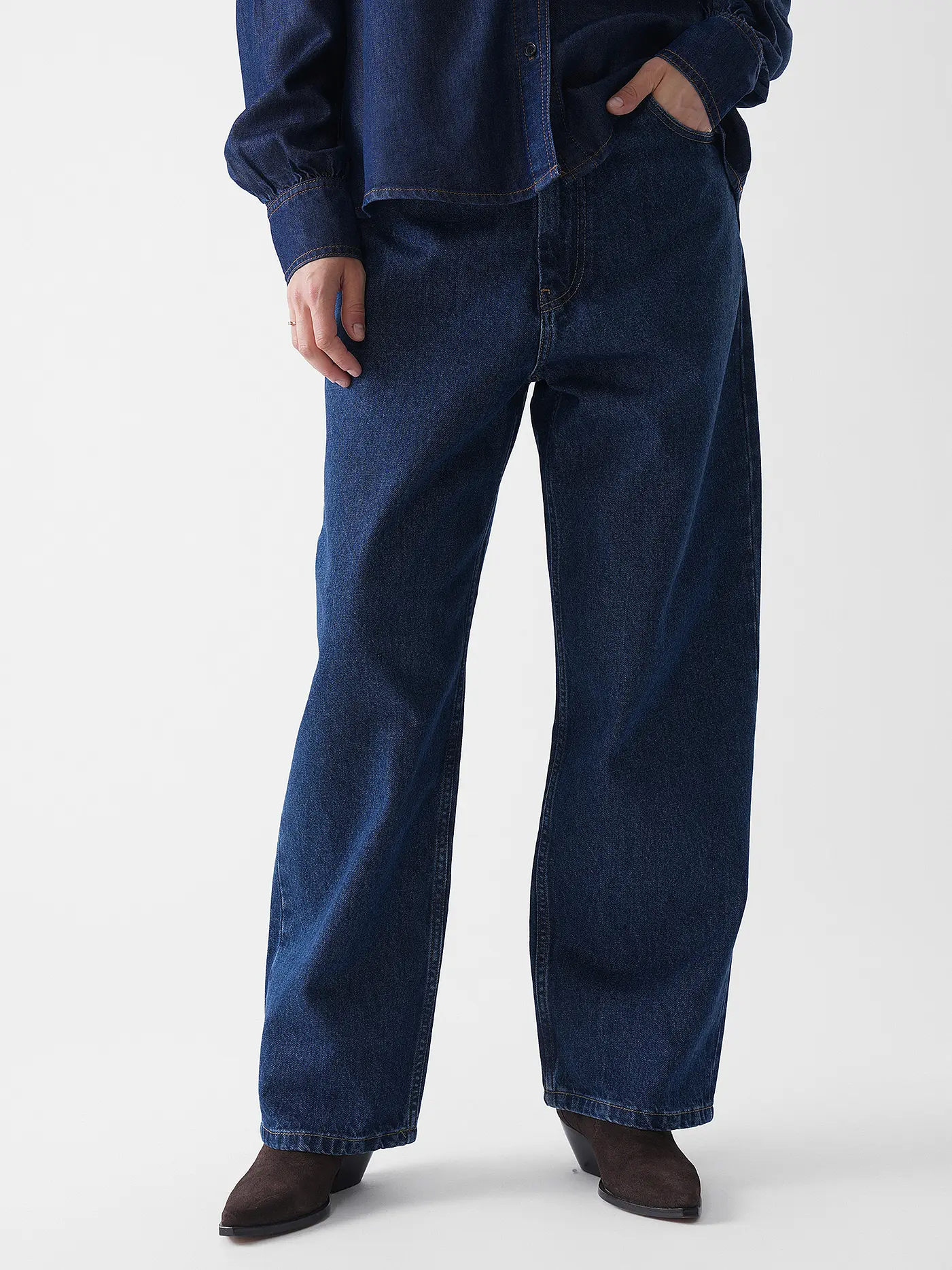 CARHARTT WIP | Jeans Balloon Fit BRANDON | dunkelblau