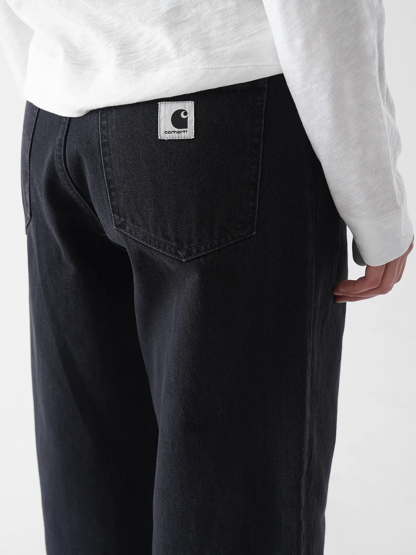 CARHARTT WIP | Jeans Balloon Fit BRANDON | schwarz