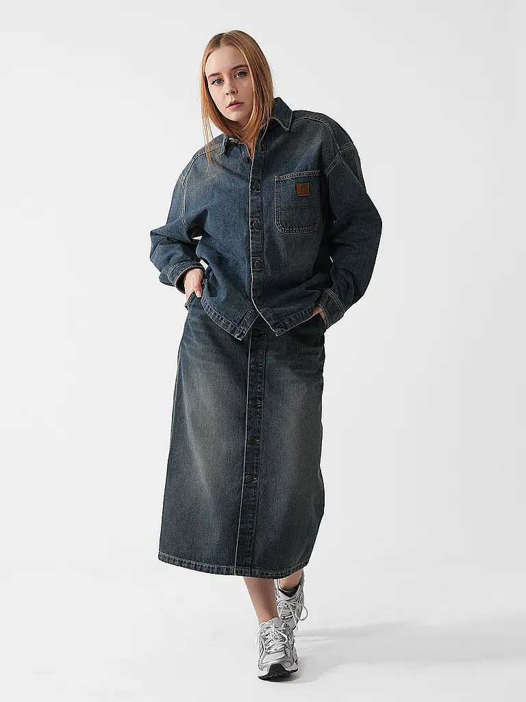 CARHARTT WIP | Jeansbluse W'LOVILIA | Dunkelblau