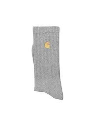 CARHARTT WIP | Socken CHASE black/gold | grau