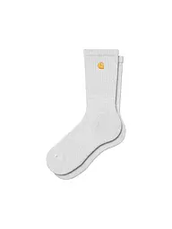 CARHARTT WIP | Socken CHASE olive/gold | hellgrau