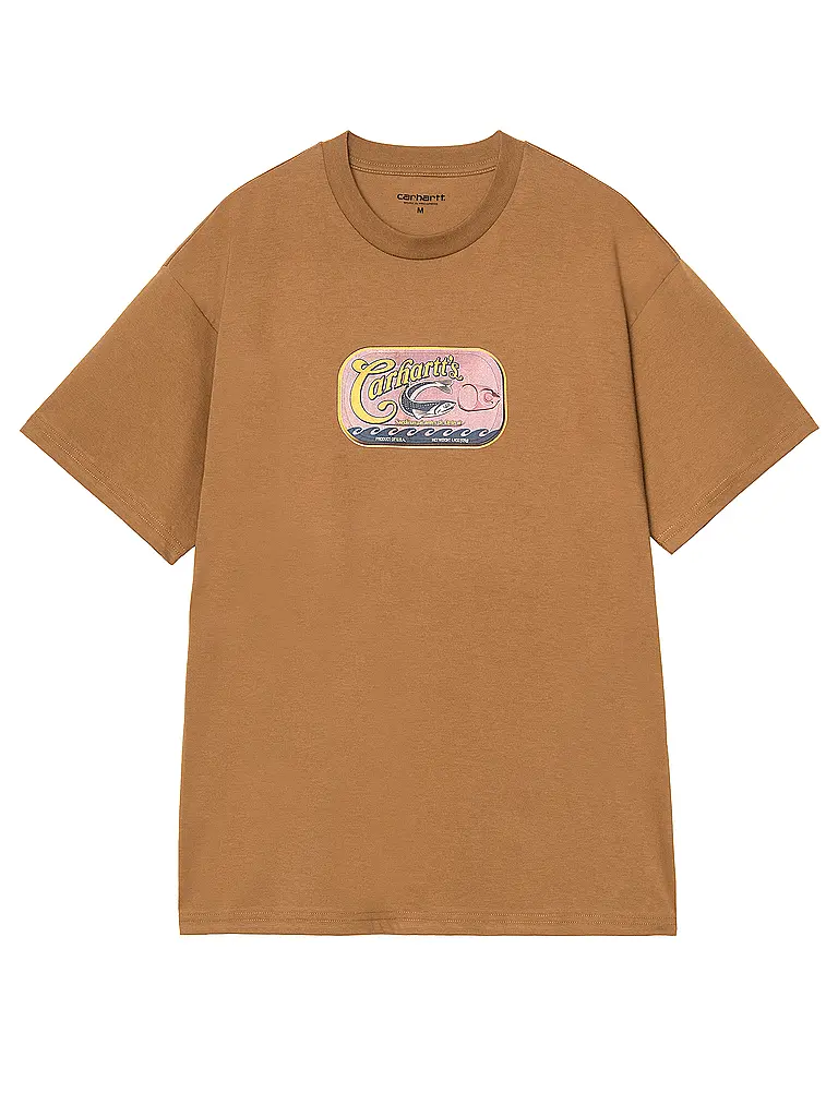 CARHARTT WIP | T-Shirt SARDINAS | Hellbraun