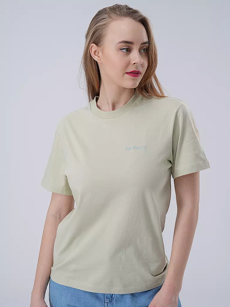 CARHARTT WIP | T-Shirt SCRIPT EMBROIDERY | beige