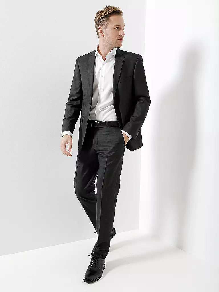 CARL GROSS | Anzughose Modern Fit SHANE | grau