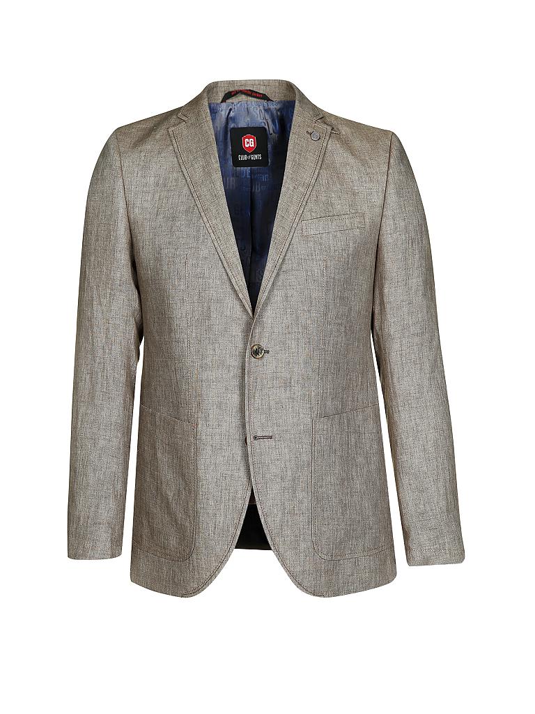 CARL GROSS | Leinen-Sakko Slim-Fit "Arndt" | 