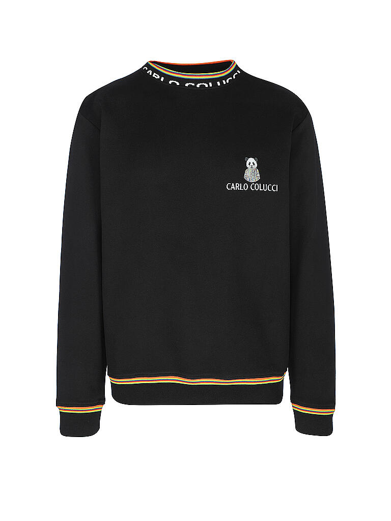 CARLO COLUCCI | Sweater  | schwarz