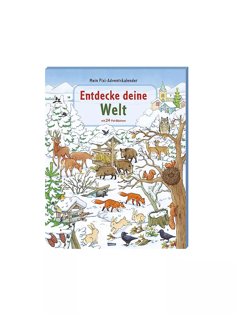 CARLSEN VERLAG | Buch - Pixi Adventskalender Entdecke deine Welt mit 24 Pixibücher  | keine Farbe