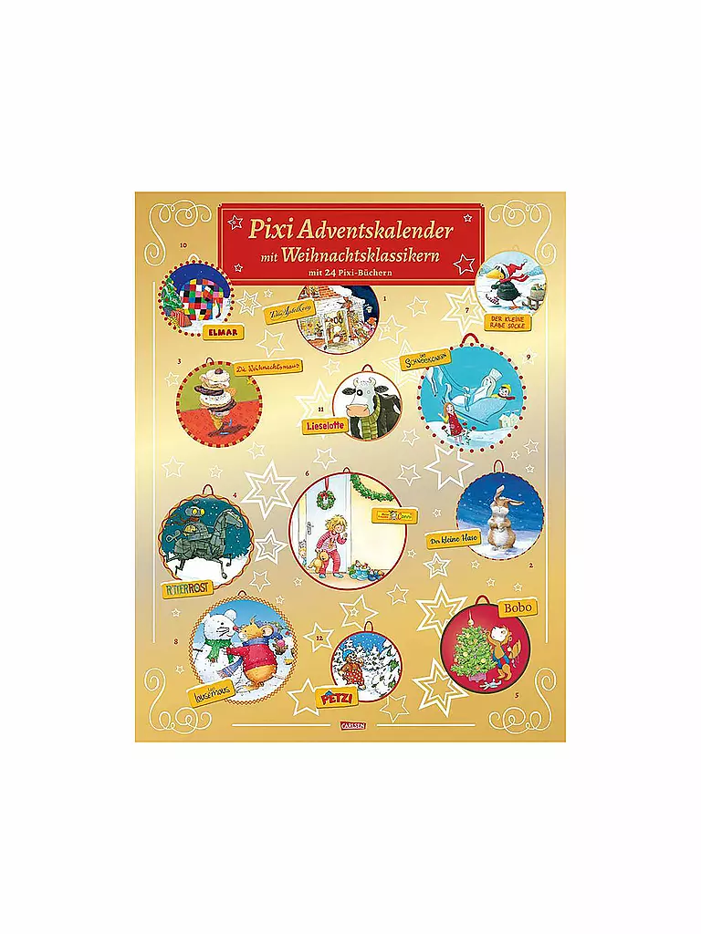 CARLSEN VERLAG | Pixi Adventskalender GOLD 2022 | keine Farbe