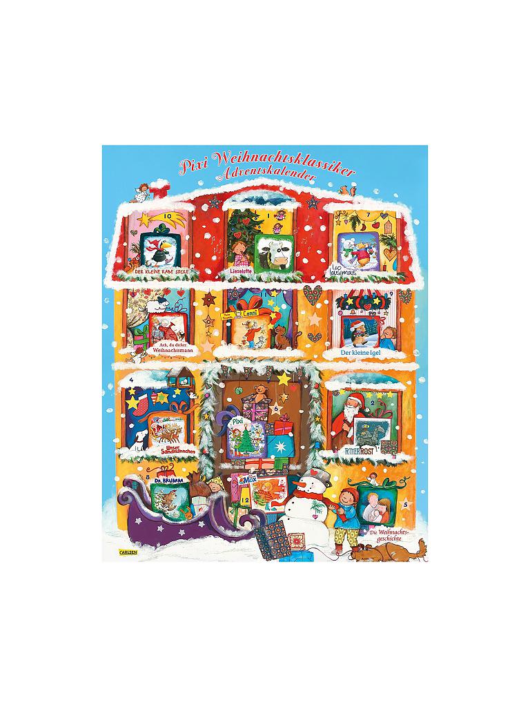 CARLSEN VERLAG | Pixi Adventskalender mit Weihnachts-Bestsellern 2018 (22 Pixi-Bücher und 2 Maxi-Pixi) | transparent