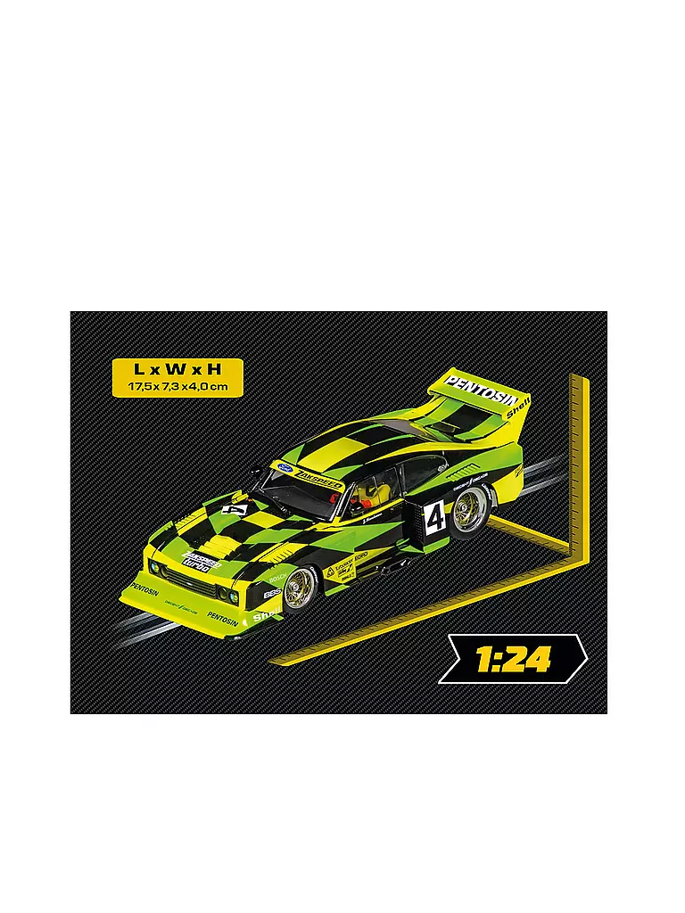 CARRERA | Ford Capri Zakspeed Turbo "Jürgen Hamelmann-Team, No. 4" 1:24 | keine Farbe